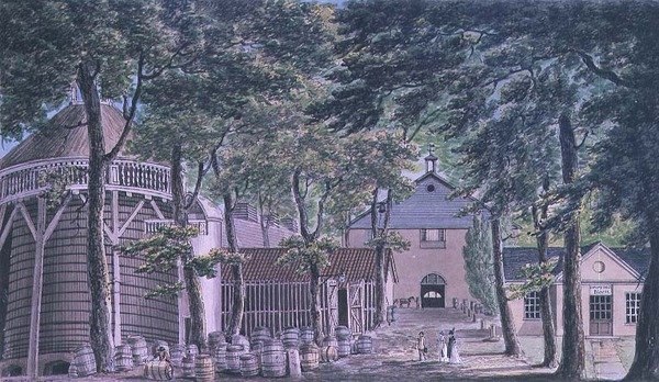 Sres. Beaufoy, Vinegar Distillery, anteriormente Cupor Gardens de Charles Tomkins