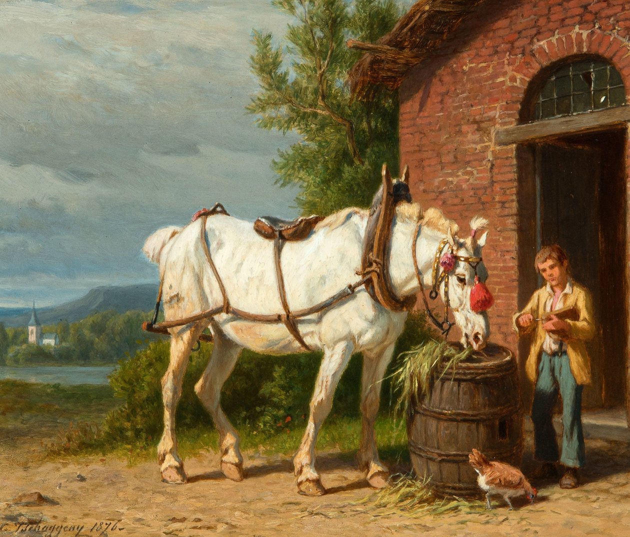 Charles-Philogène Tschaggeny - El resto de Charles Tschaggeny