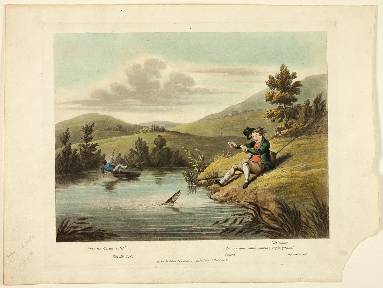 Delicias de la pesca de Charles Turner