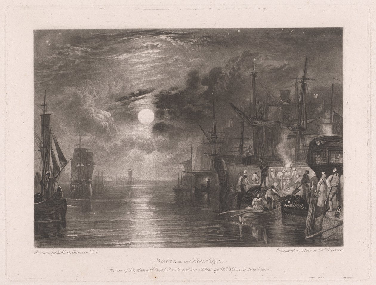 Shields, en el río Tyne de Charles Turner