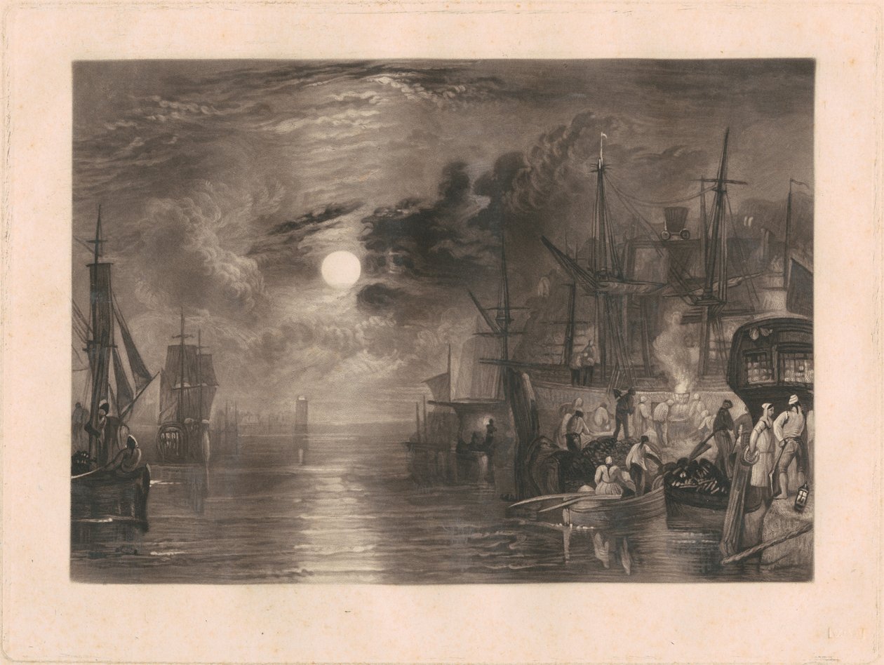 Escudos en el río Tyne de Charles Turner