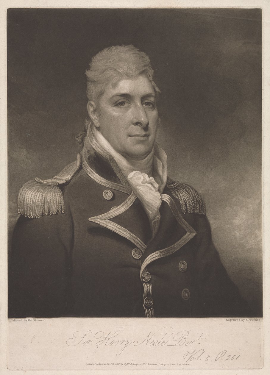 Sir Harry Burrard-Neale, 2º Baronet de Charles Turner