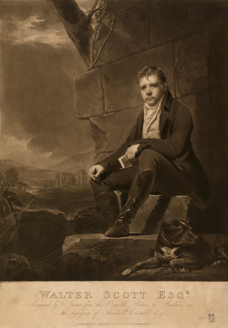 Sir Walter Scott de Charles Turner