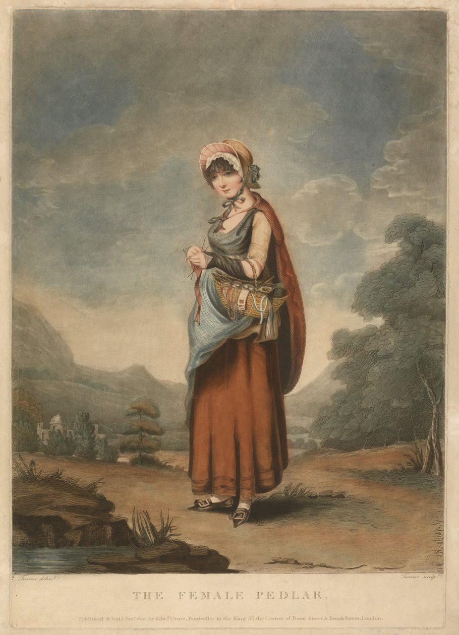 La vendedora ambulante de Charles Turner