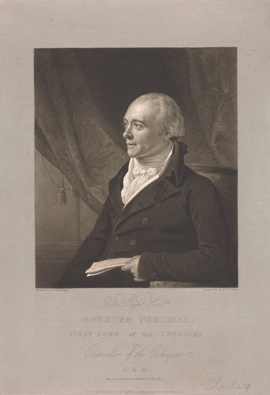 El Muy Honorable Spencer Perceval de Charles Turner