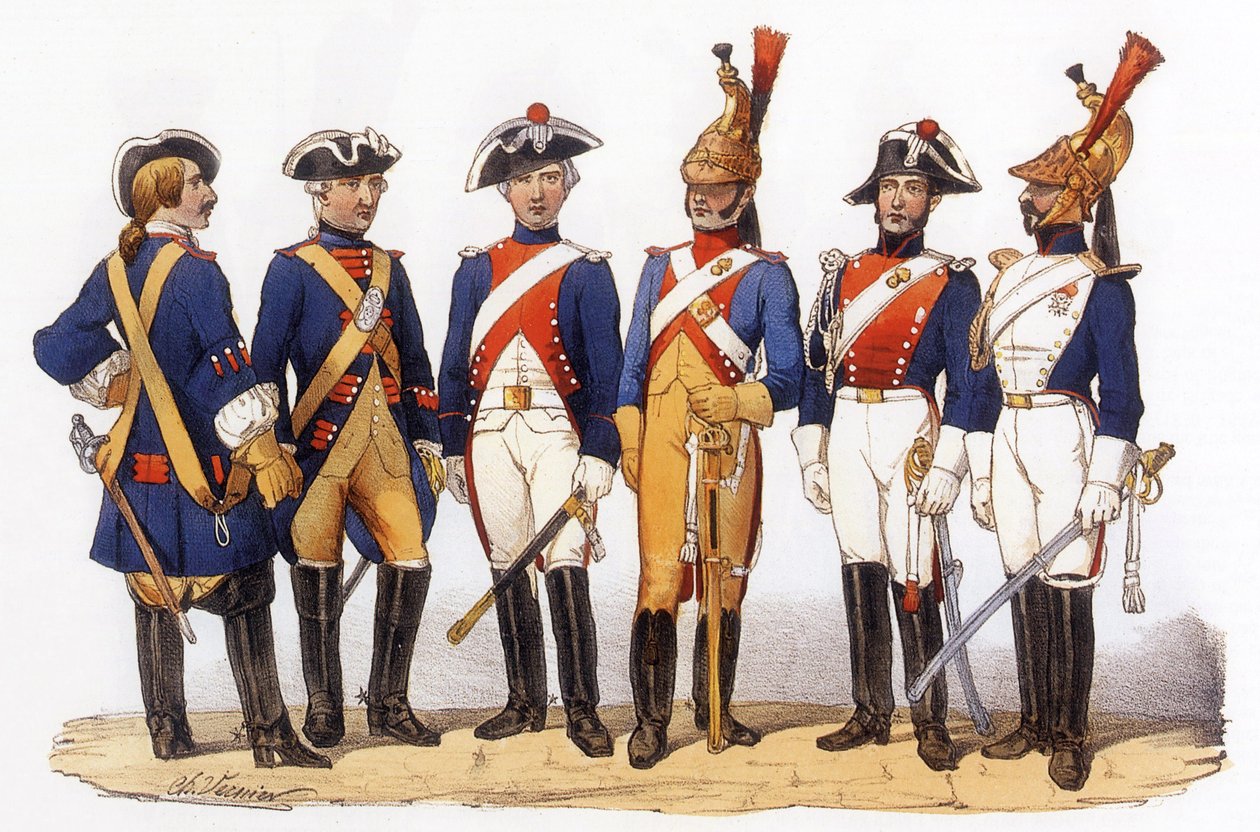 Uniformes del ejército francés: Fuerzas Especiales de la Ciudad de París de Charles Vernier