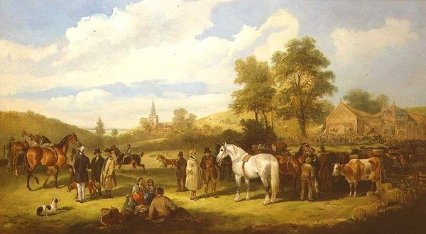 Una feria rural de Charles Waller Shayer