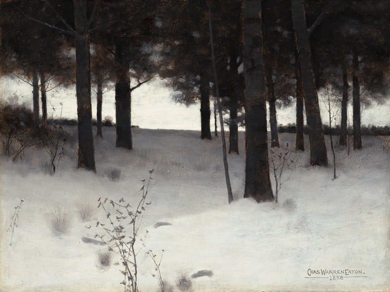 Bosques en Invierno de Charles Warren Eaton