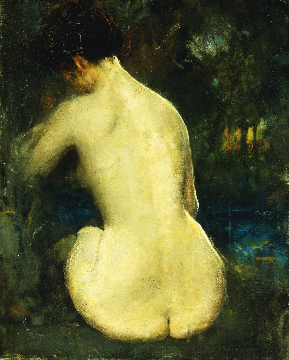 Desnudo de Charles Webster Hawthorne