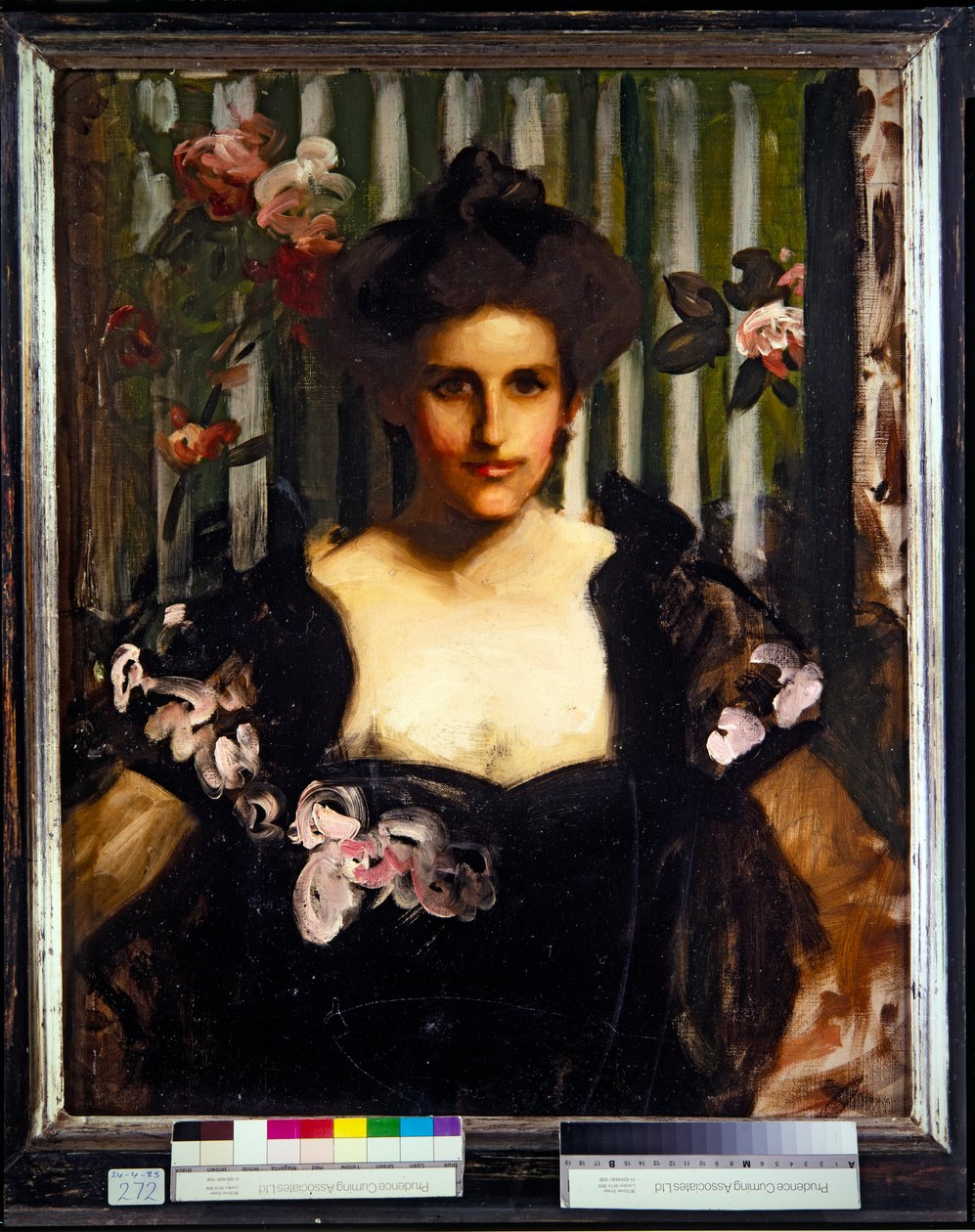 Retrato de una dama (pintura) de Charles Wellington Furse