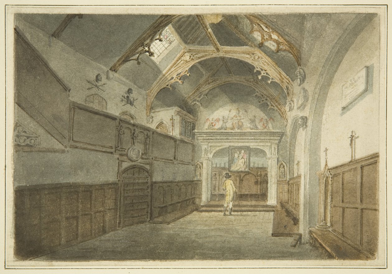 Capilla de los Canynges en Redcliffe Street de Charles Wild