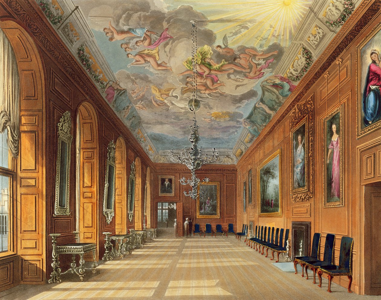 El salón de baile, Castillo de Windsor, de 