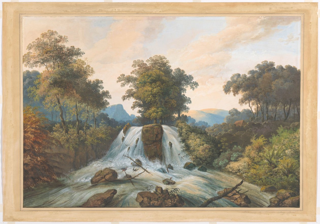 Vista del río desde Kema, Cuenca del río de Charles William Meredith van de Velde