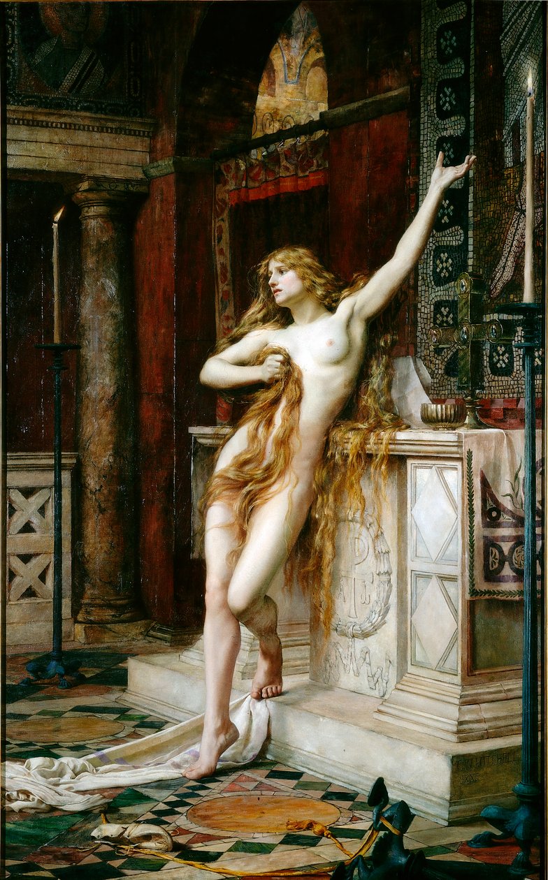 Hipatia, 1885 de Charles William Mitchell
