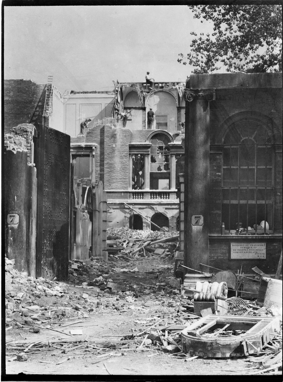 Casa Pembroke, Jardines de Whitehall, Whitehall, Ciudad de Westminster, GLA, finales de la década de 1930 de Charles William Prickett