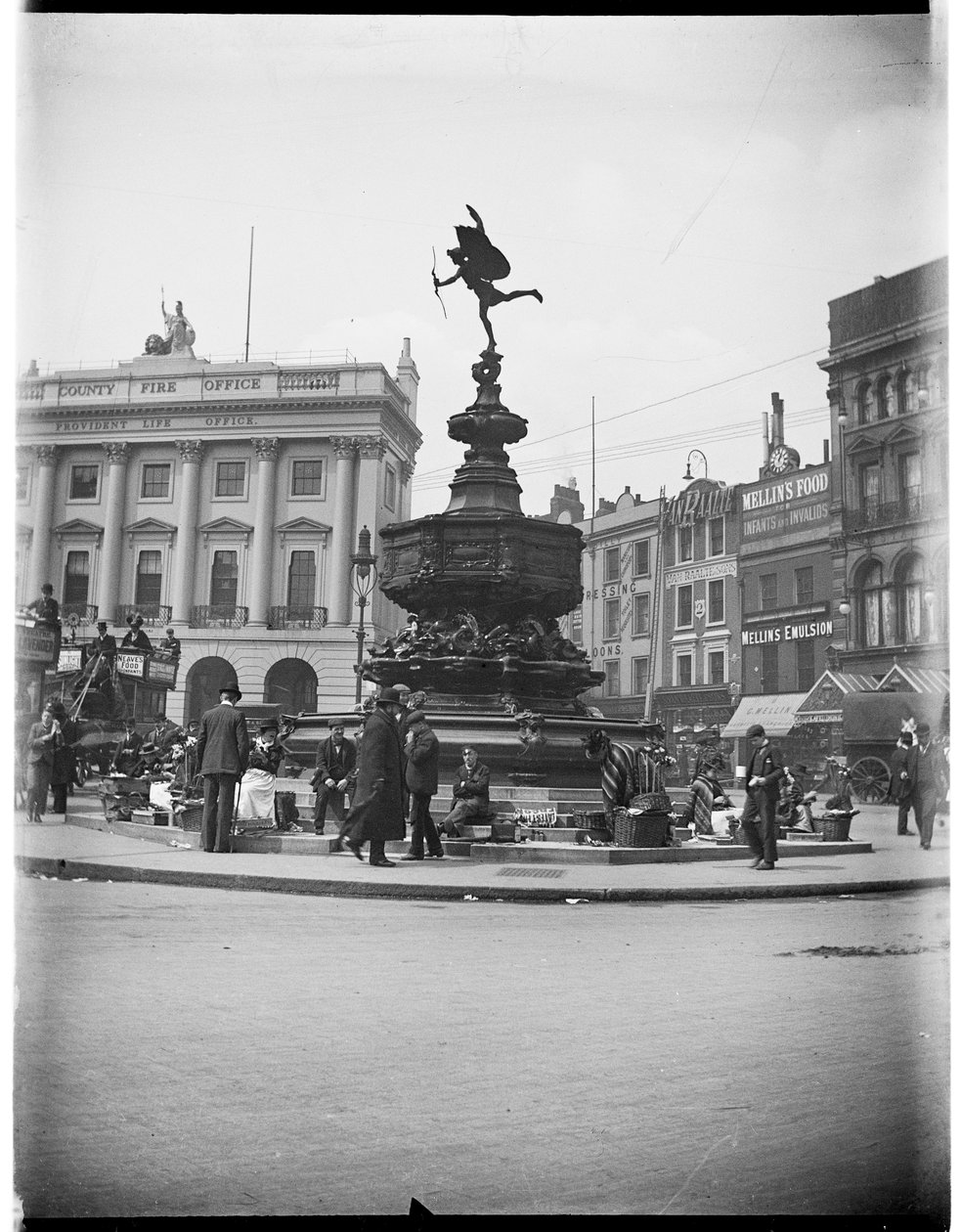 Fuente Memorial Shaftesbury, Piccadilly Circus, Ciudad de Westminster, Londres, 1895-1905 de Charles William Prickett