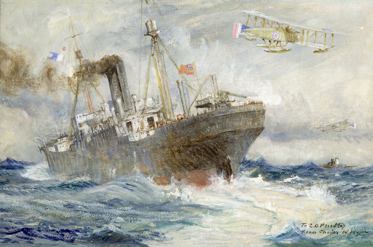 Enfrentando al enemigo de Charles William Wyllie