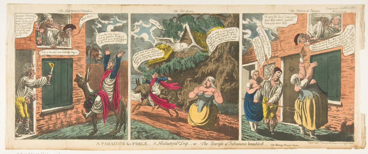 Un paraíso para tontos - Un viaje nocturno - O el discípulo de Johanna benigh..., 1 de septiembre de 1814 de Charles Williams