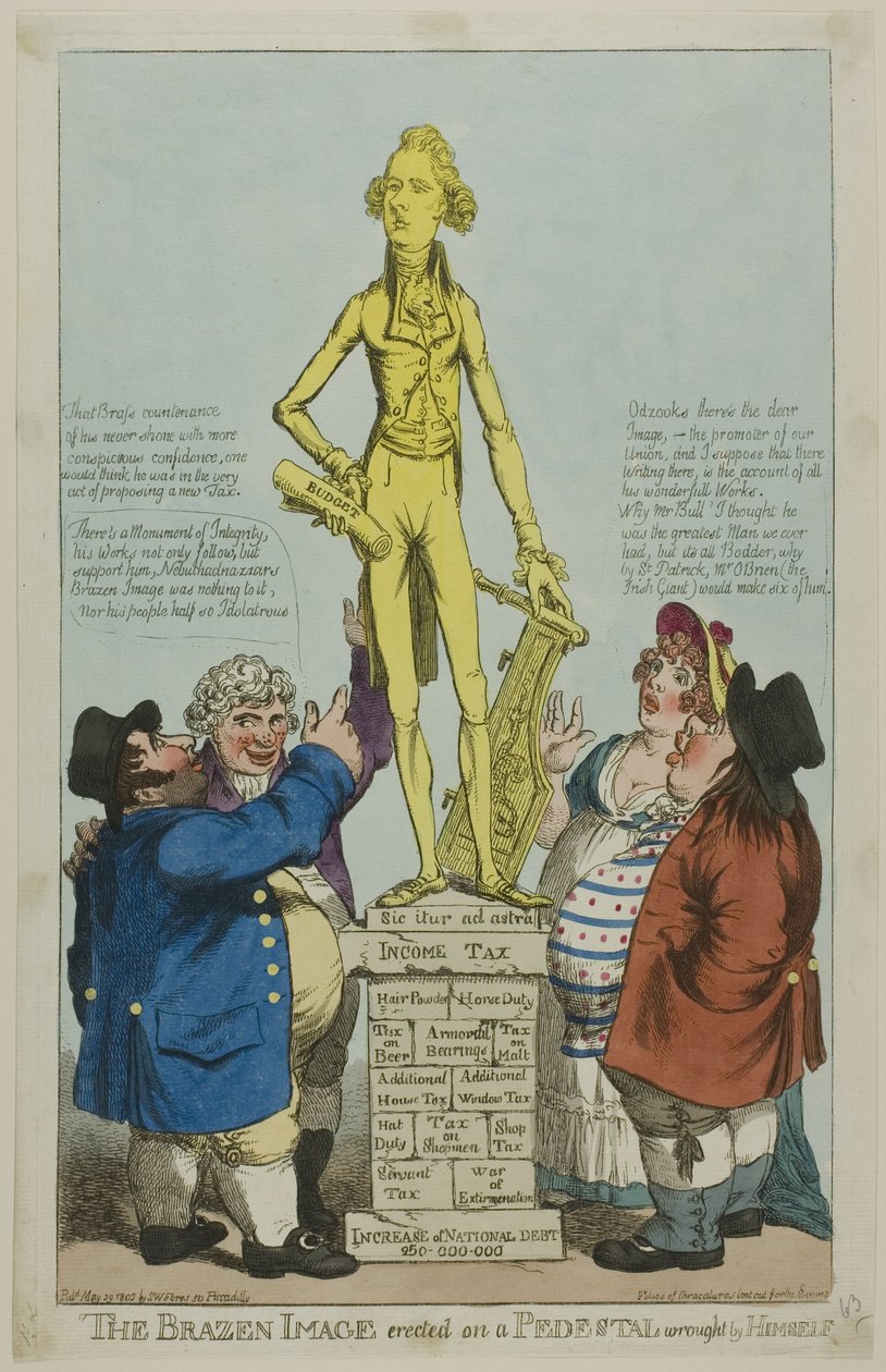 La imagen de bronce erigida sobre un pedestal forjado por él mismo de Charles Williams