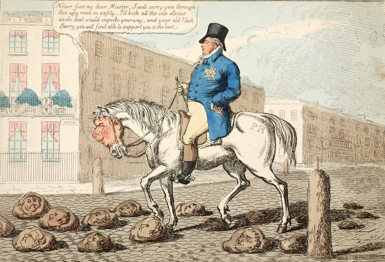El Hack del Regente, pub. 1812 de Charles Williams