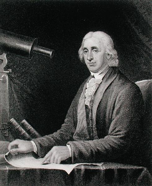 Retrato de David Rittenhouse, grabado por James Barton Longacre de Charles Willson (after) Peale