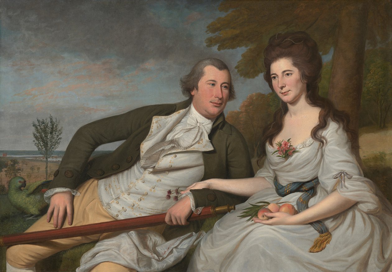 Benjamin y Eleanor Ridgely Laming de Charles Willson Peale