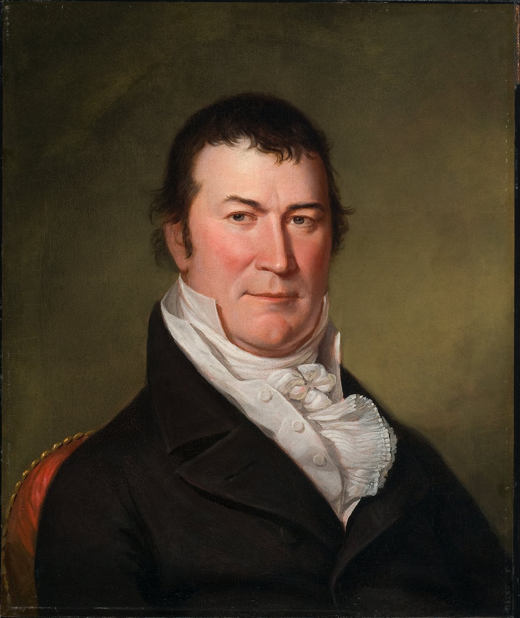 Retrato de William Harris Crawford 1818 (Óleo sobre lienzo) de Charles Willson Peale