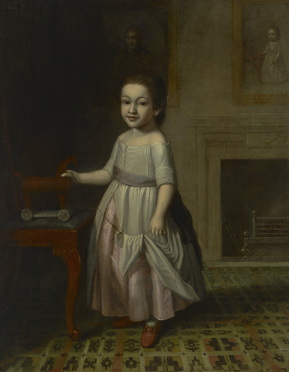 Retrato de un Niño con un Caballo de Juguete de Charles Willson Peale