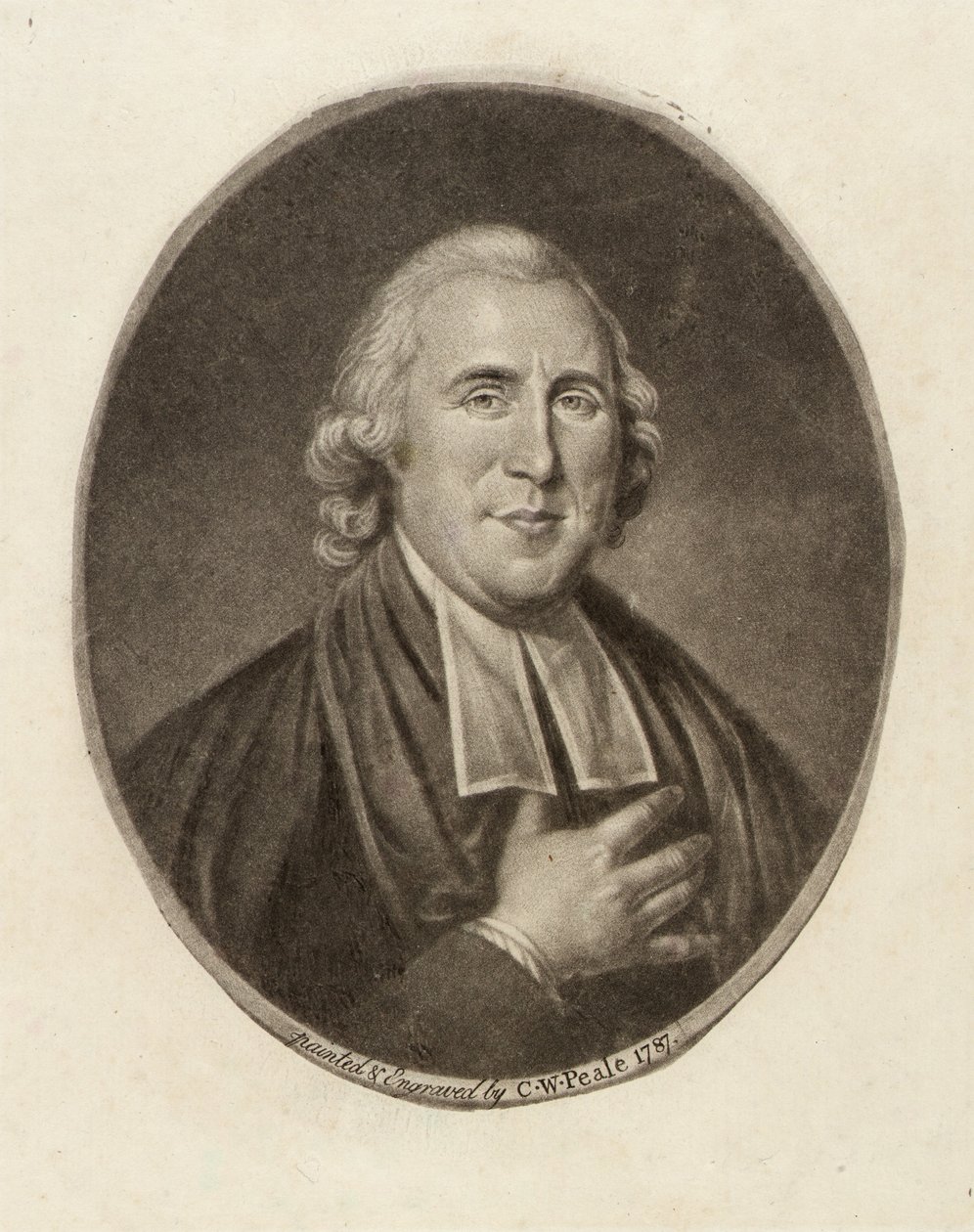 Rev. Joseph Pilmore de Charles Willson Peale