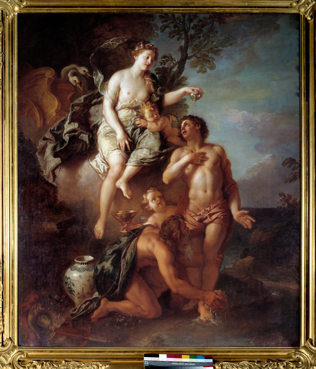 Deificación de Eneas de Charles de Lafosse