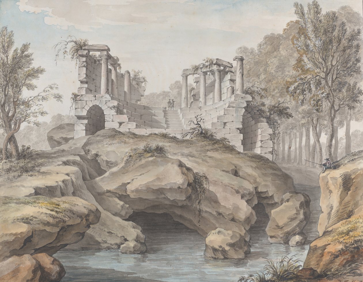 Diseño para una Naumachia, en los jardines del Chateau d