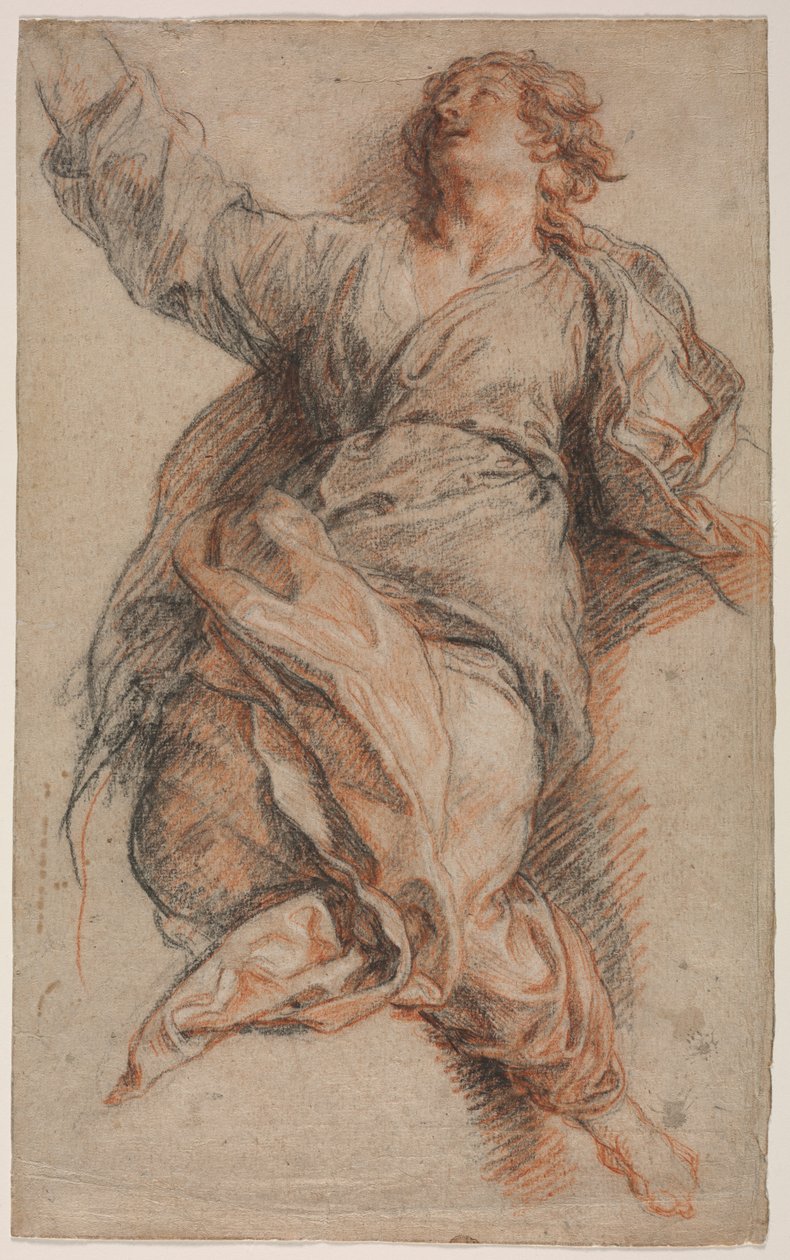 San Juan Evangelista, c. 1700-1702 de Charles de la Fosse
