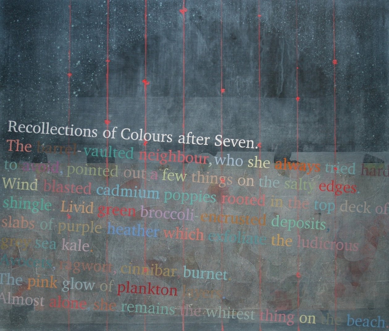 Recuerdos de colores después de siete de Charlie Millar