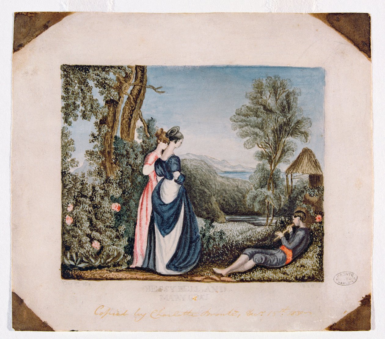 Bessy Bell y Mary Gray, 1830 de Charlotte Bronte