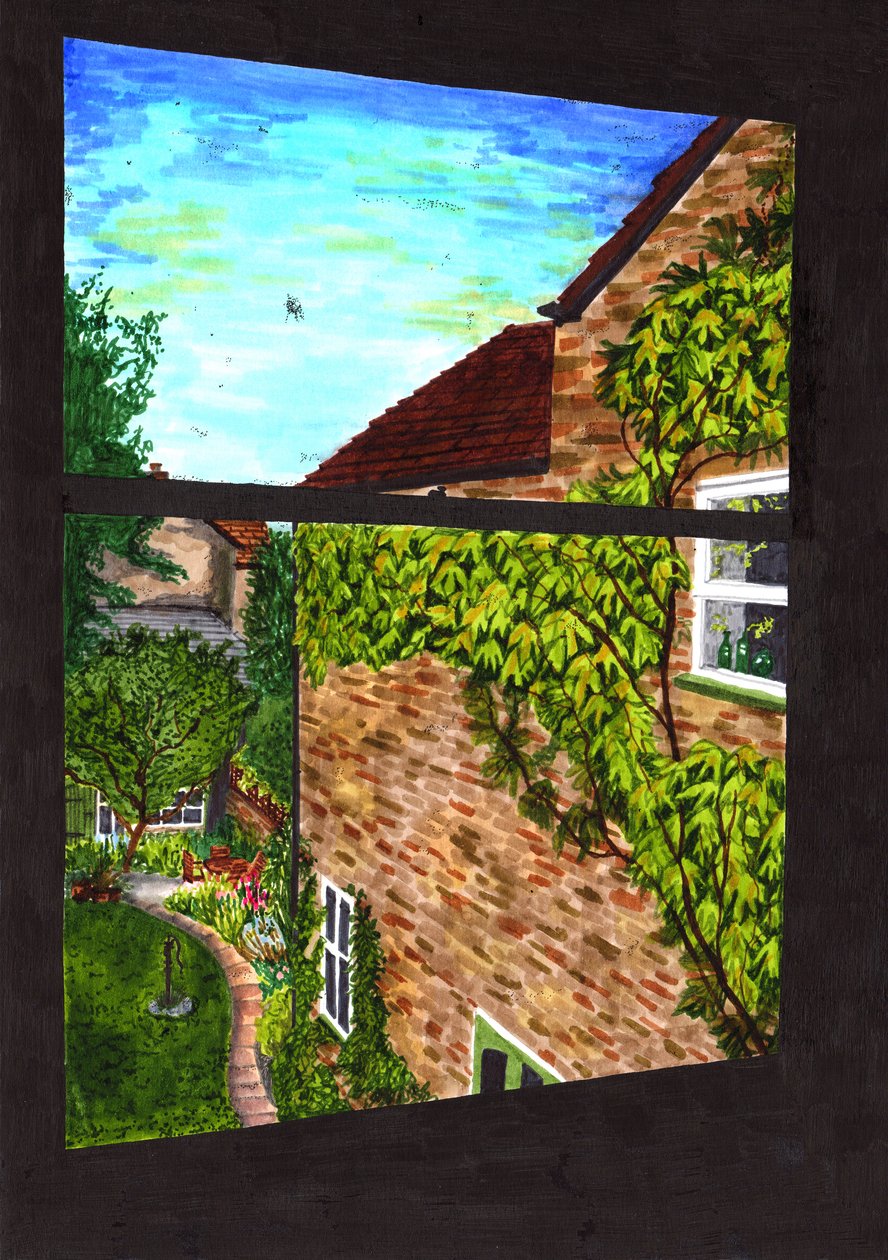 Una vista a través de mi ventana, 2020 de Charlotte Orr