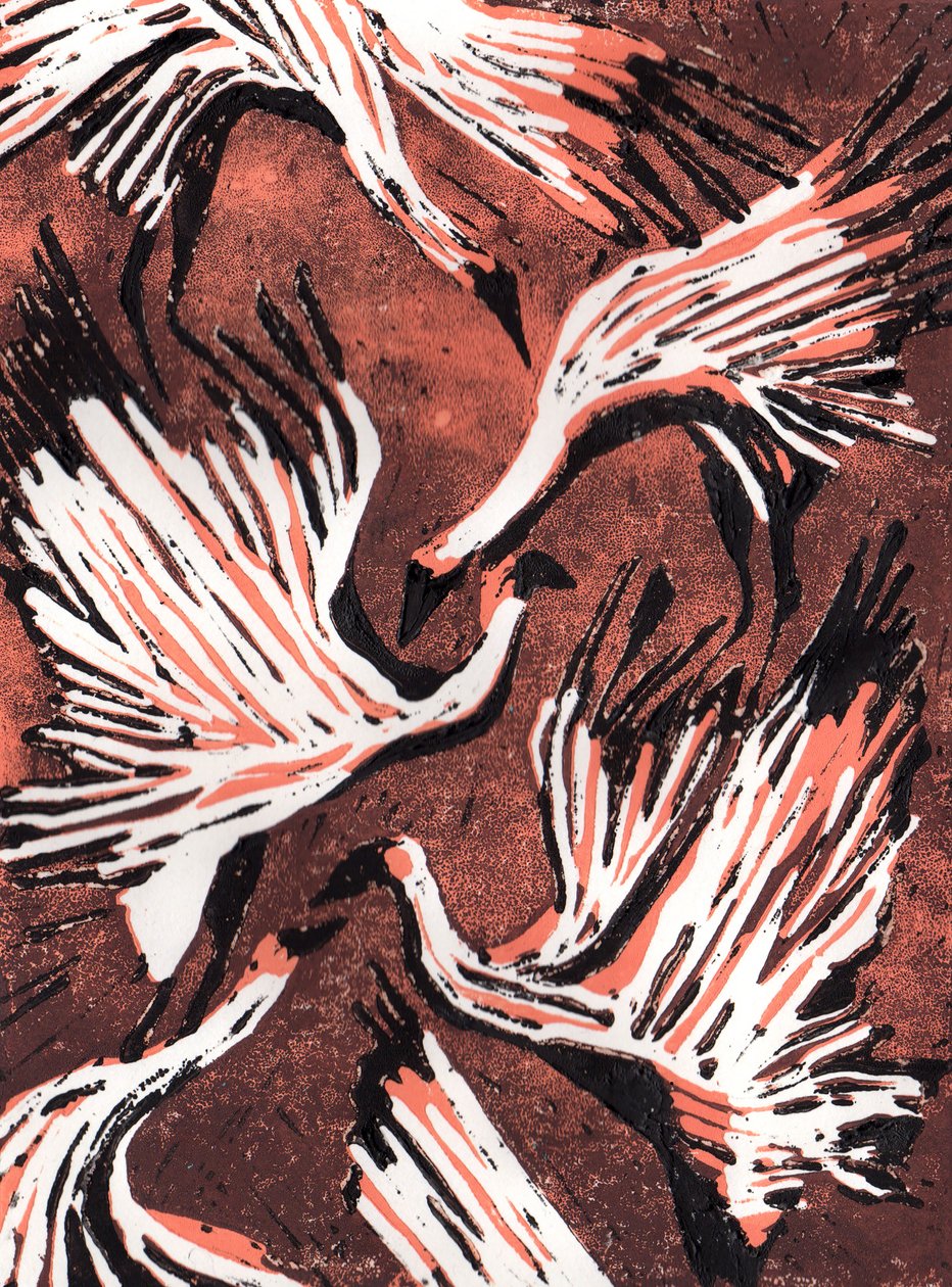Flamencos 2, 2021 de Charlotte Orr