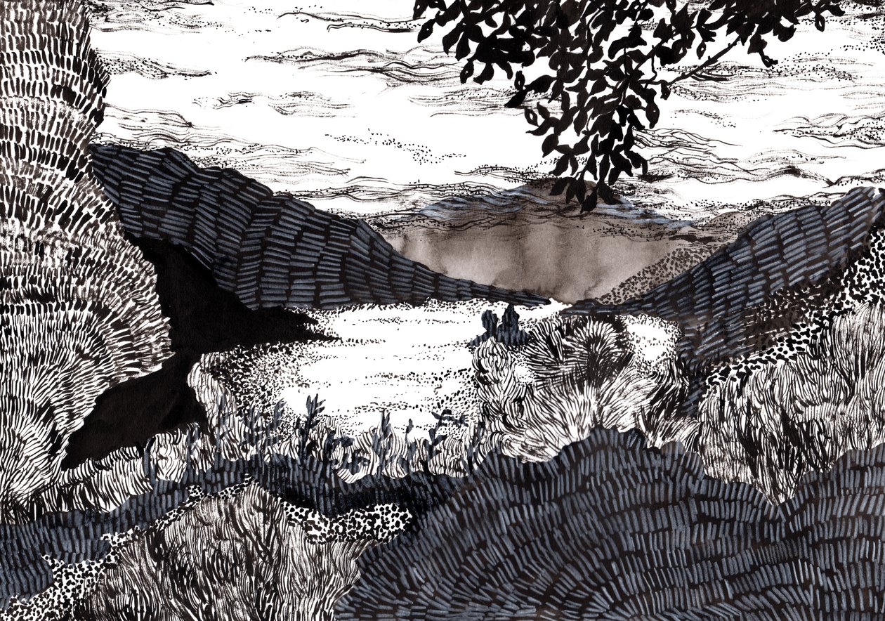 Paisaje brumoso, 2020 de Charlotte Orr