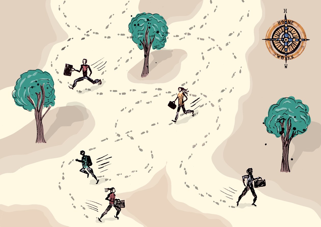 Corre al trabajo de Charlotte Orr