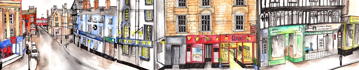 Ciudad de Shrewsbury de Charlotte Orr