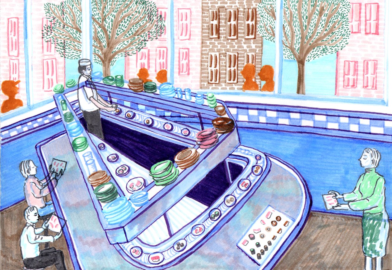 Bar de sushi de Charlotte Orr