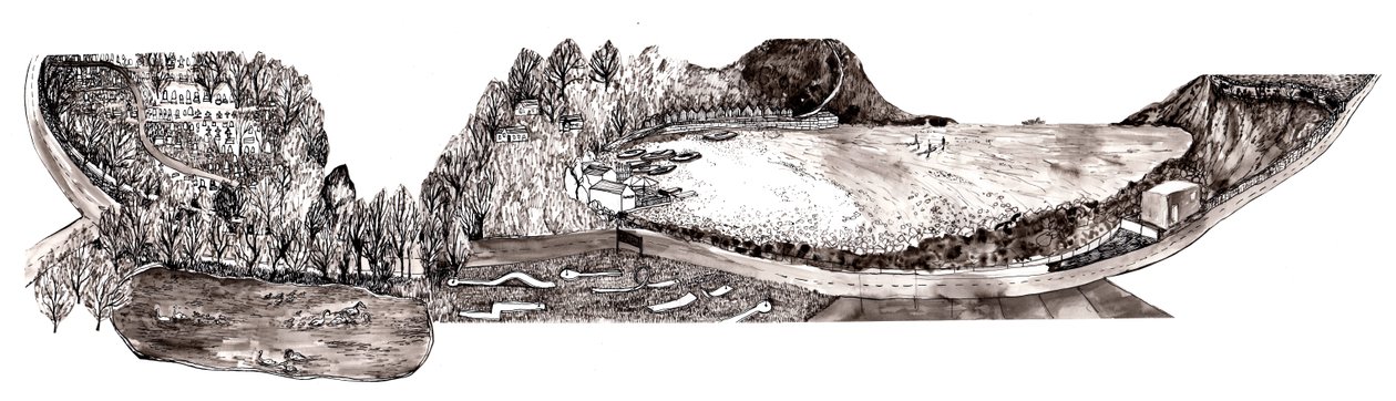 Playa de Swanpool, 2021 de Charlotte Orr