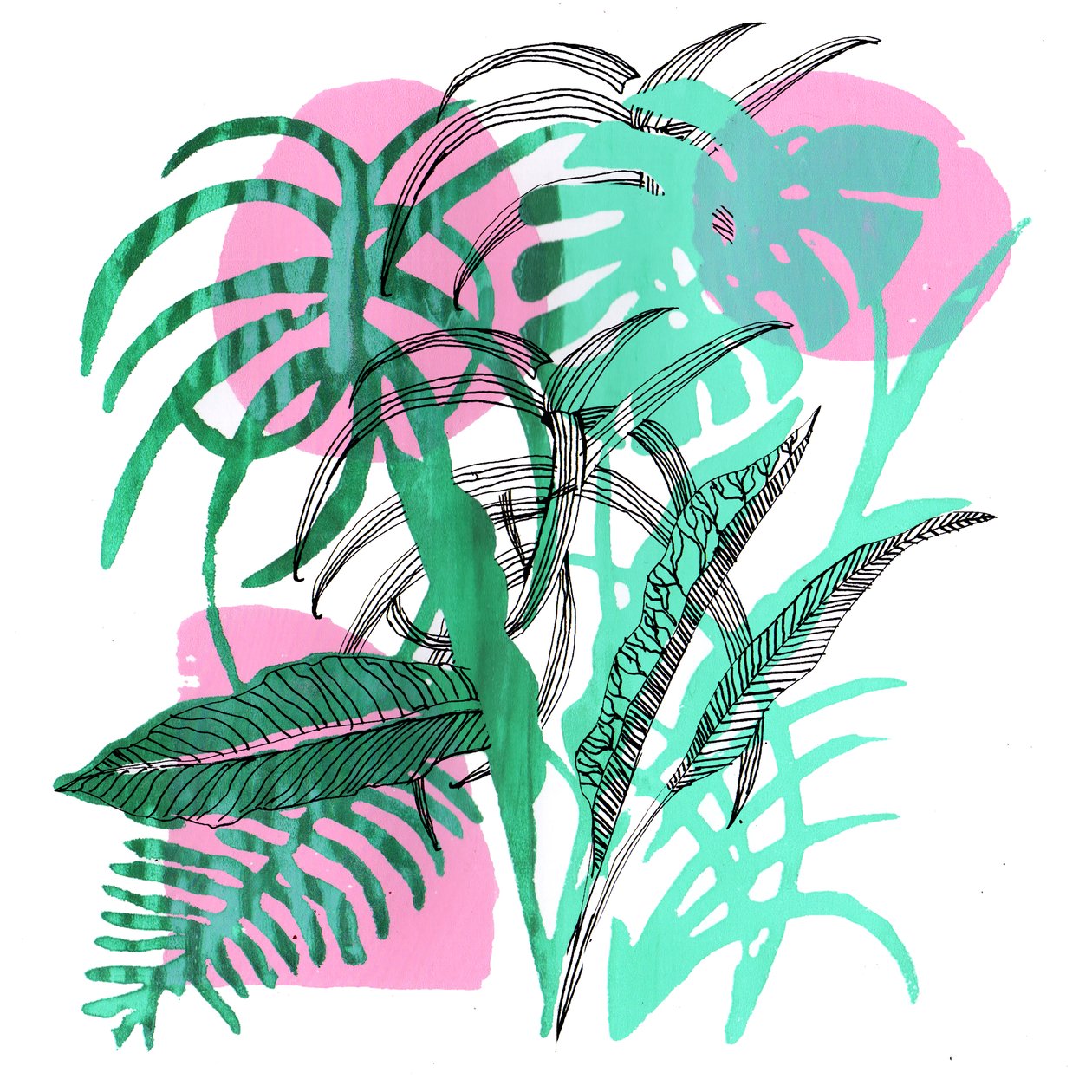 Plantas tropicales, 2018 de Charlotte Orr