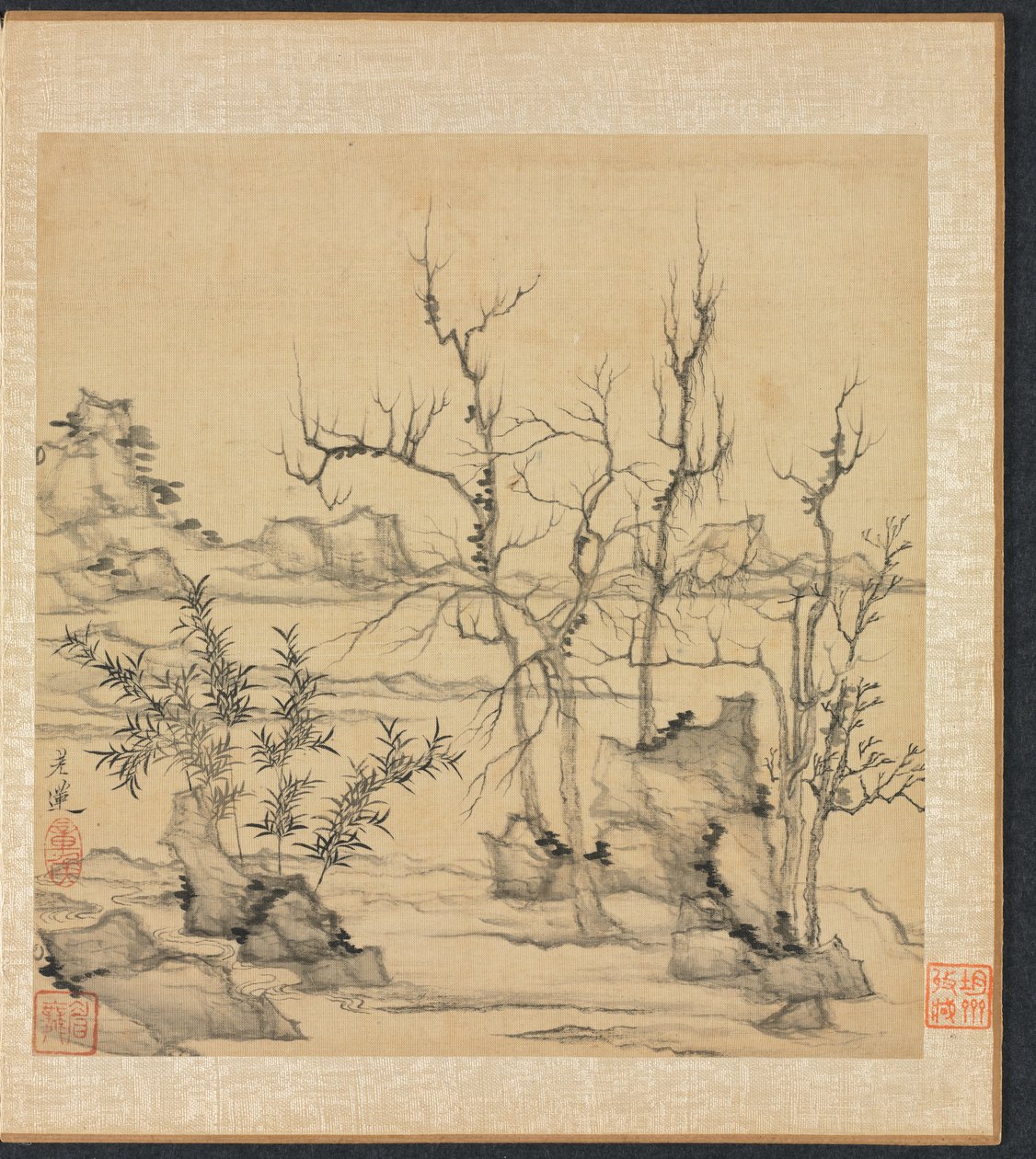 Paintings after Ancient Masters: Landscape in the Style of Ni Zan de Chen Hongshou