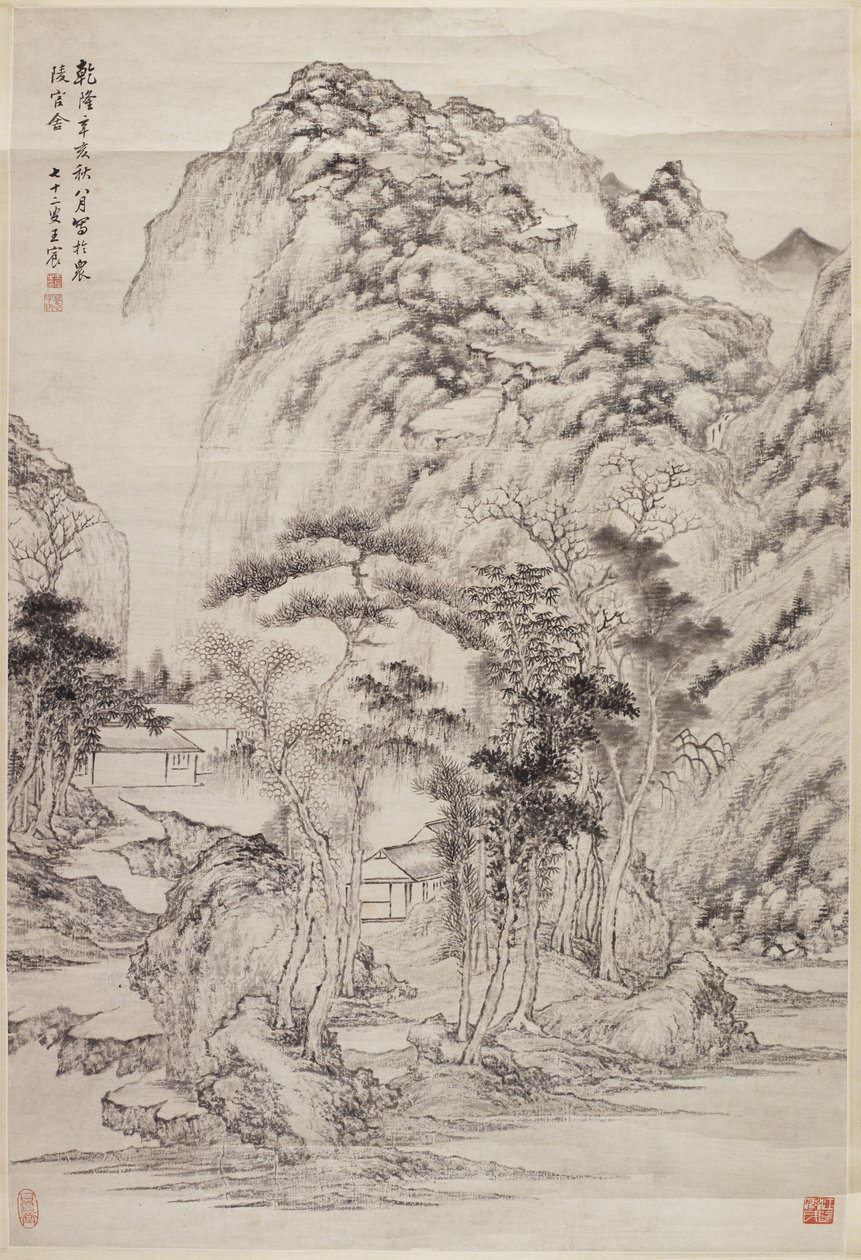 El paisaje a la manera ortodoxa de Chen Wang