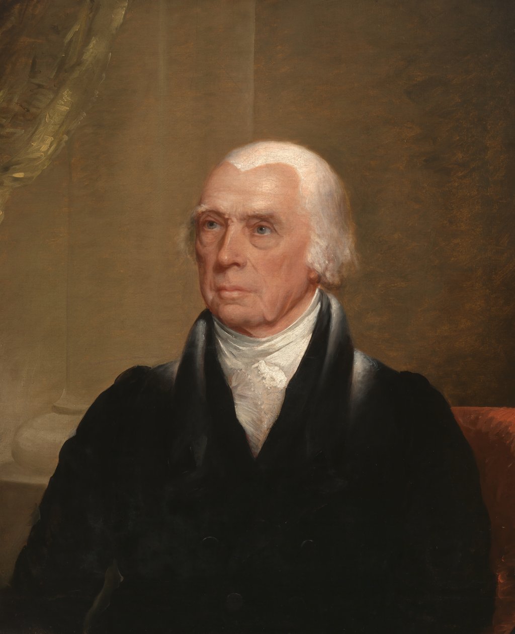 James Madison (1751-1836), c.1829-30 (óleo sobre lienzo) de Chester Harding