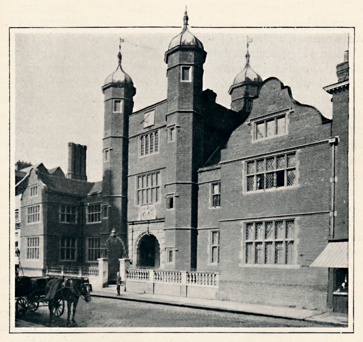 Hospital del Arzobispo Abbot, Guildford, 1903 de Chester Vaughan