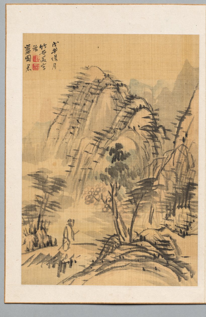 Paisaje, 1798 de Chikuseki Nagamachi