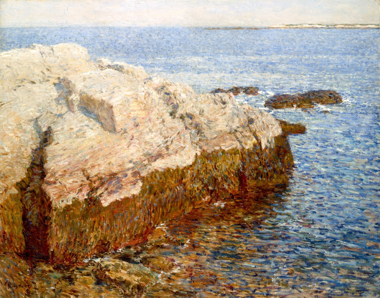Roca del Acantilado de Childe Hassam