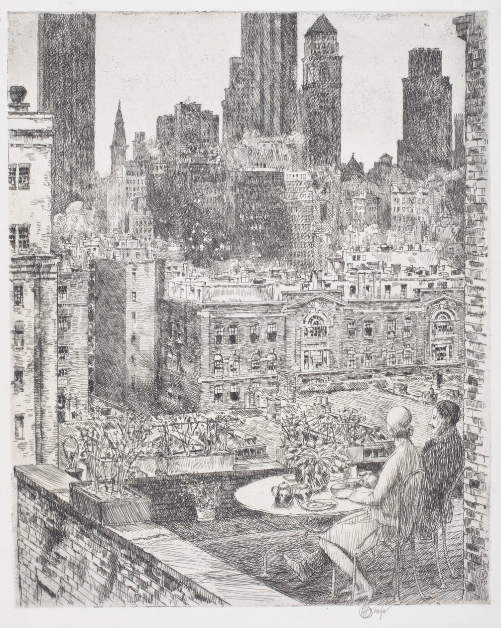 Primavera de Nueva York de Childe Frederick Hassam