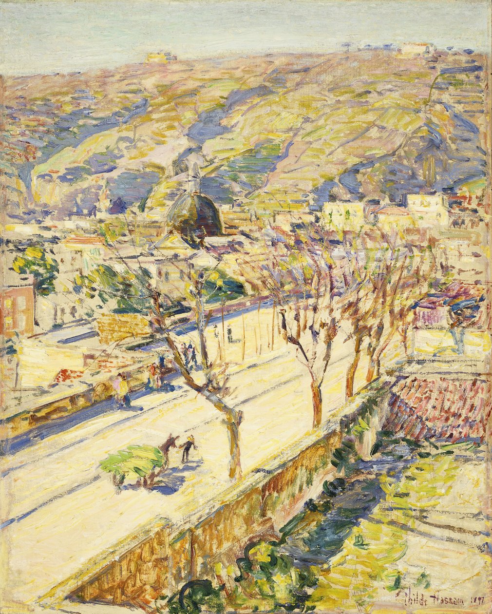 Posillipo, Italia de Childe Frederick Hassam